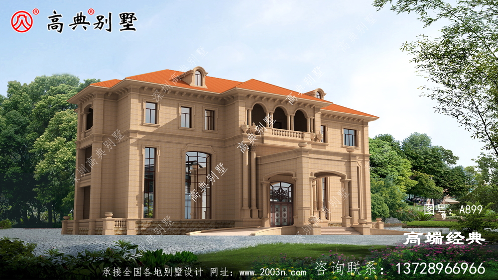 農(nóng)村建房造型層次感也很好