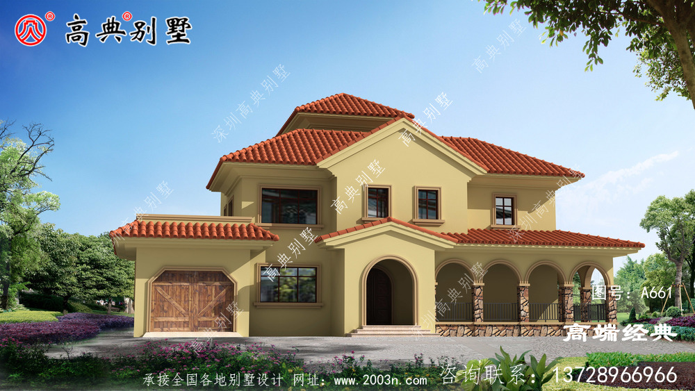 宅基地小不用擔心了,看看這款戶型