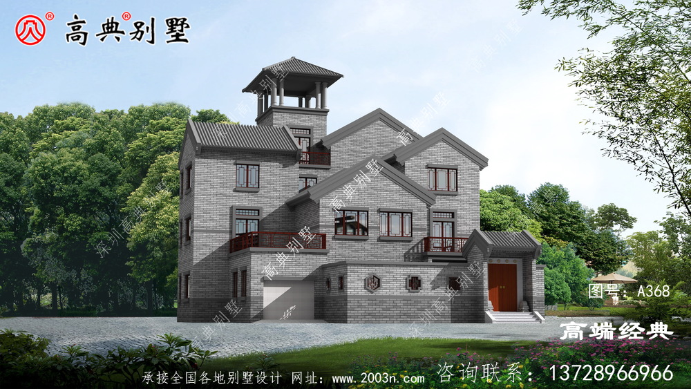 細節上結合實際功能需求，使得別墅更加精致
