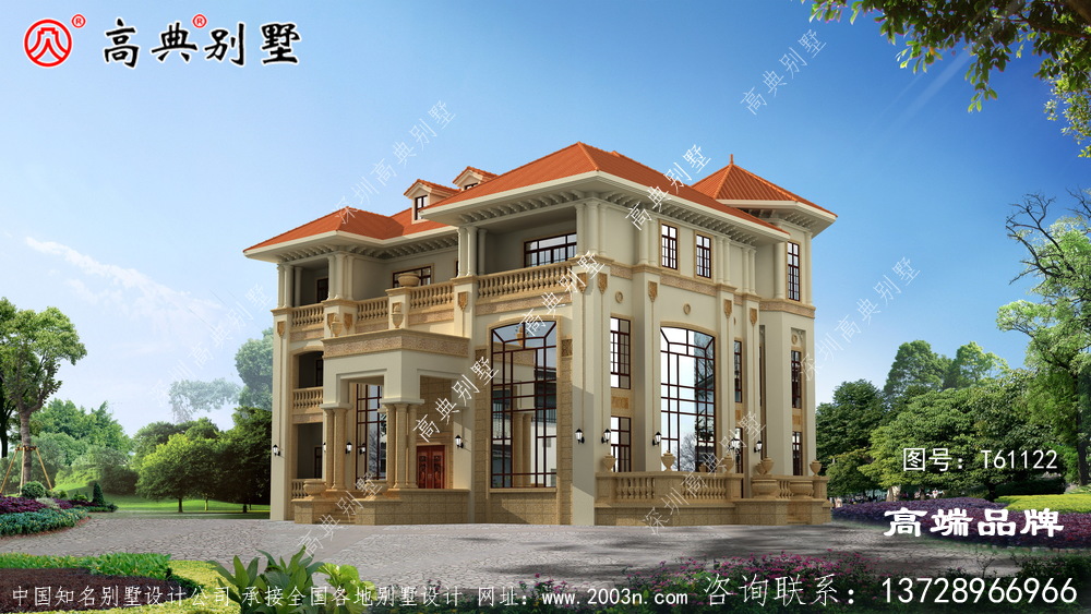 豐富了建筑的立面,增加了住宅的層次感。