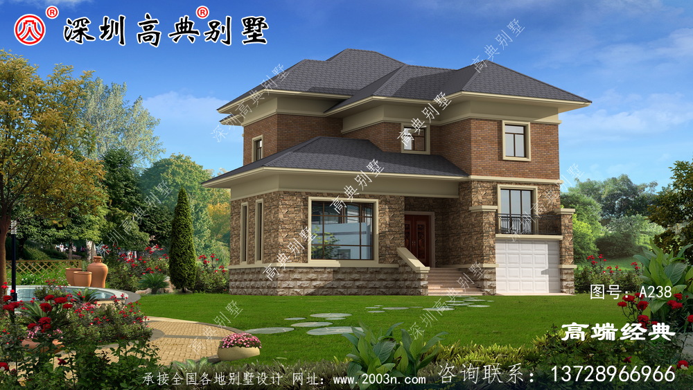 二層自建房設(shè)計圖，擁有一棟你真牛