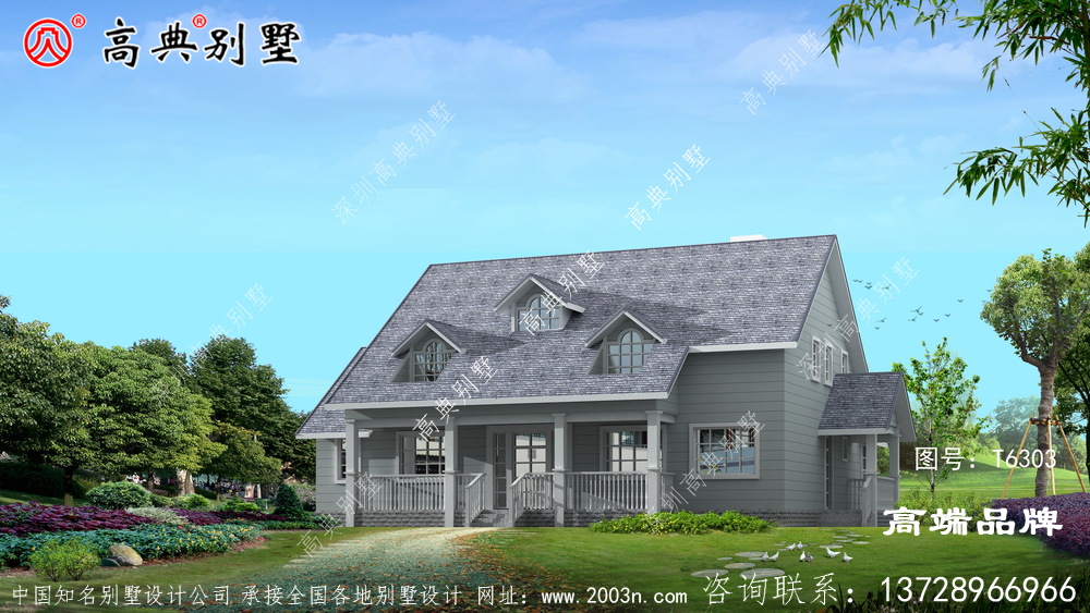 在農(nóng)村建一棟絕對是村里數(shù)一數(shù)二的好戶型