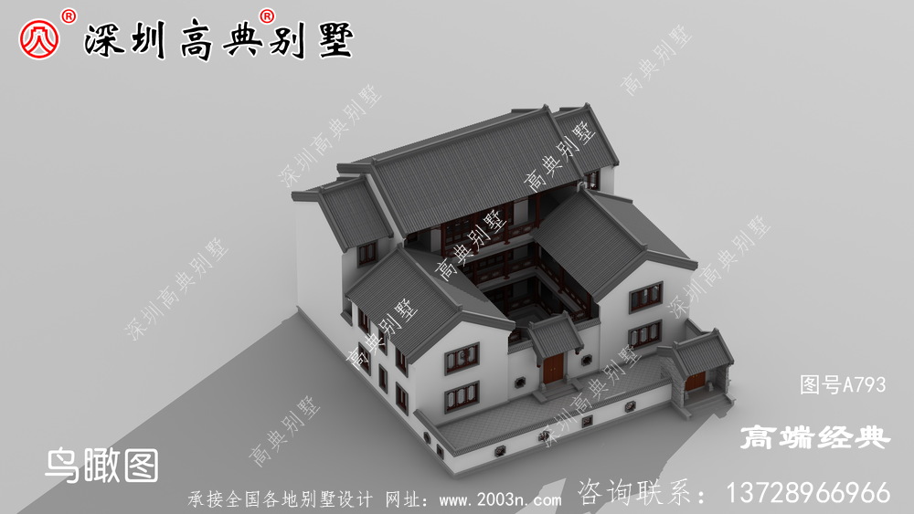 農村別墅設計圖,都是299.82平內的戶型,布局大氣的別墅