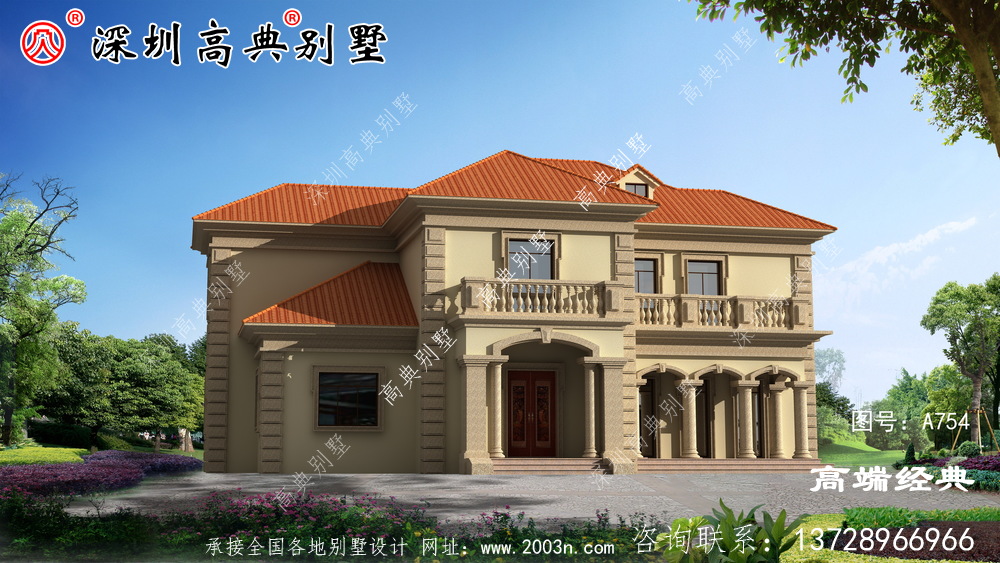 農村自建房設計圖，戶型足夠好，大家才能爭相要建
