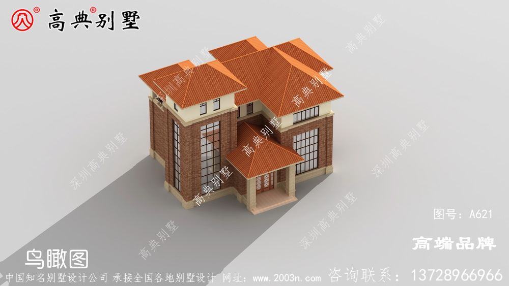 真石漆和歐式浮雕構件等，造型非常的氣派