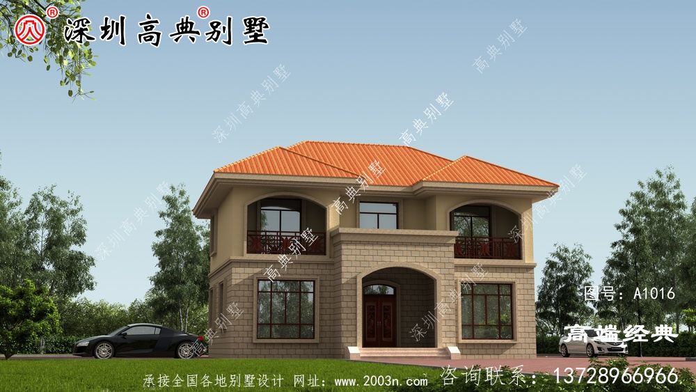 新農(nóng)村自建房設(shè)計圖，獨立設(shè)計的廚房非常受歡迎