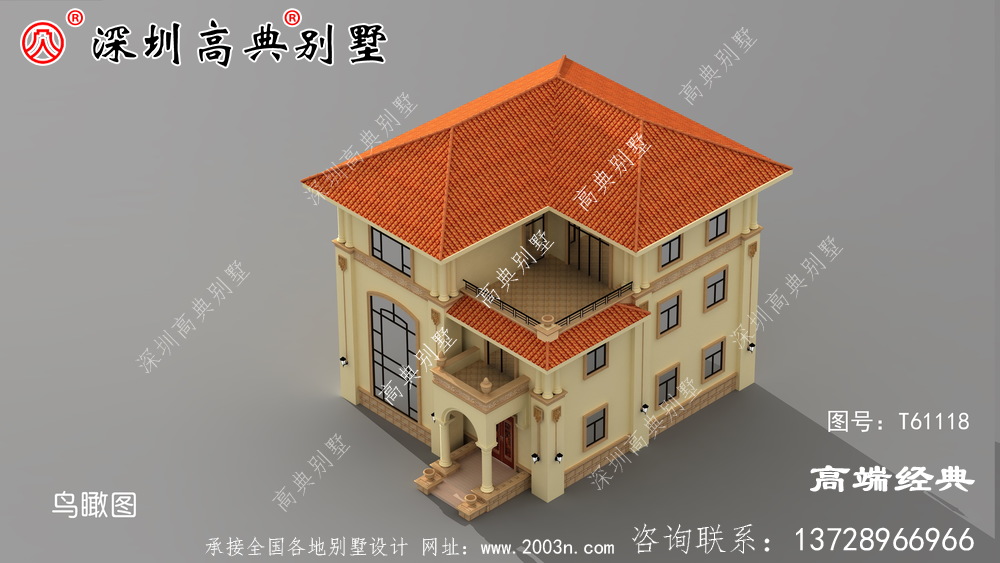 三層農村小別墅設計圖,簡約而不簡單,造價還實惠