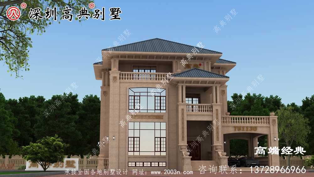 農(nóng)村三層小別墅，給父母養(yǎng)老最合適不過了！
