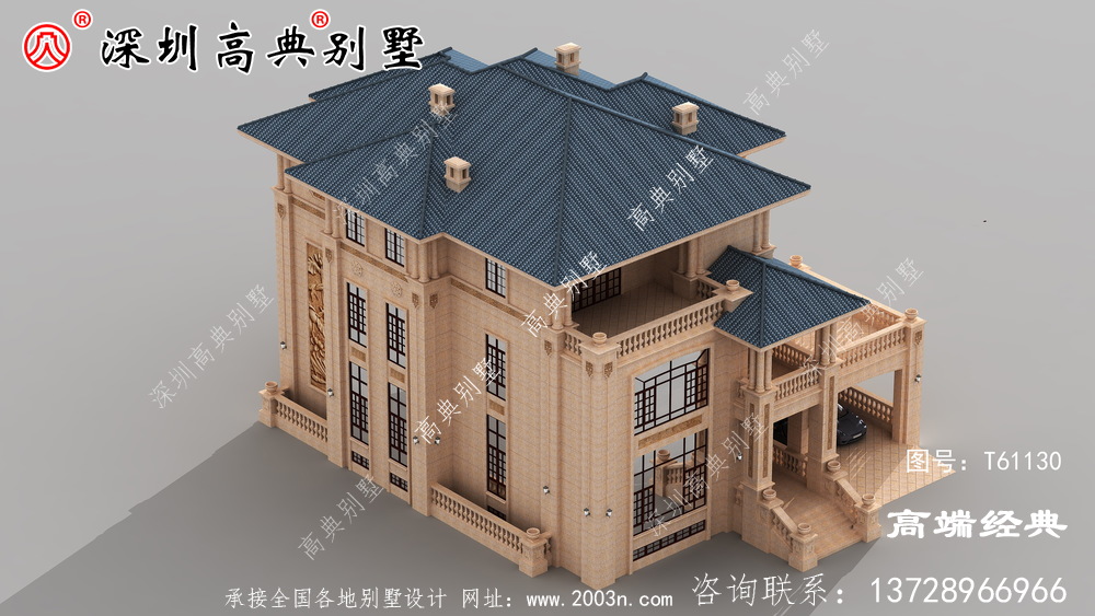 農(nóng)村三層小別墅，給父母養(yǎng)老最合適不過了！