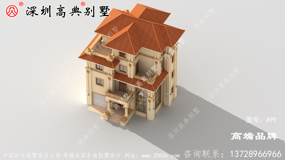 現代獨棟四層別墅設計圖，年輕人的最愛，建好絕對滿意