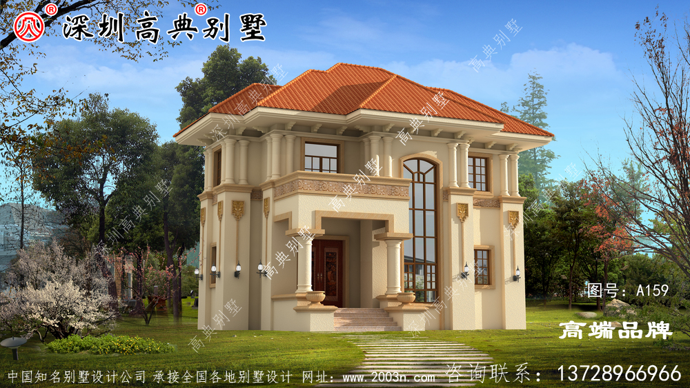 二層設計圖,簡單實用造價低,輕輕松松就能建