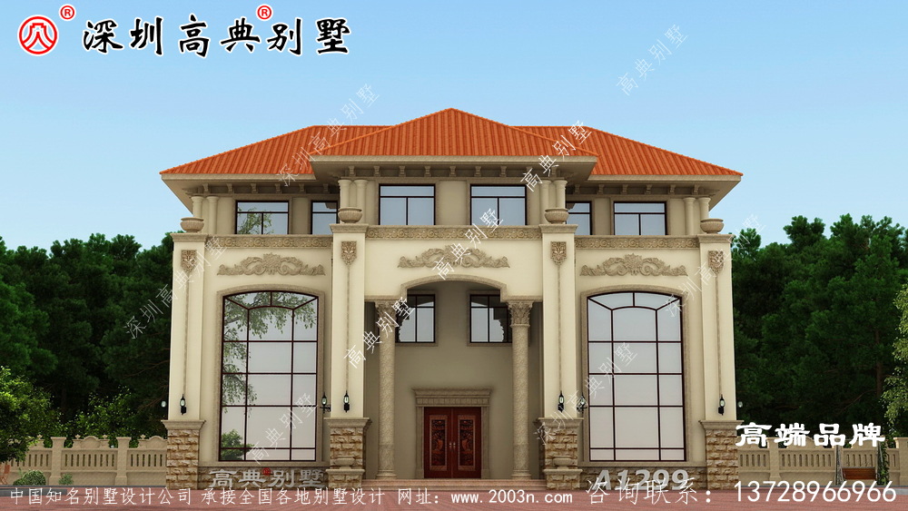 三層農(nóng)村自建房設計圖,住起來肯定令人心神愉悅 三層農(nóng)村自建房設計圖,住起來肯定令人心神愉悅