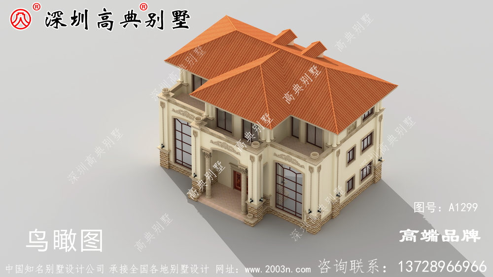 三層農(nóng)村自建房設計圖，住起來肯定令人心神愉悅