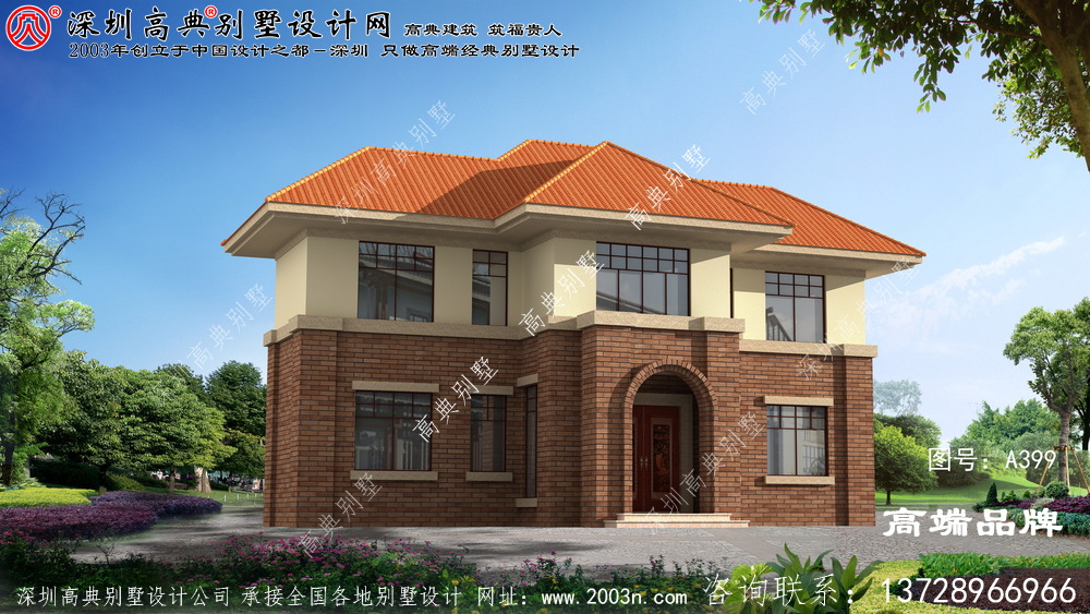 農村自建別墅圖，愜意的小庭院 真正的低調的豪宅！