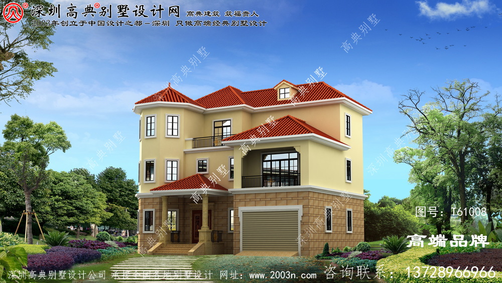 三層 鄉(xiāng)間別墅 ，每一款 都很不錯(cuò) ，回鄉(xiāng) 建一座 ，絕對 不輸旁人 。