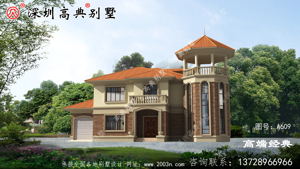 鄉下簡單的二層自建房,房子美觀實用,你也來建吧。
