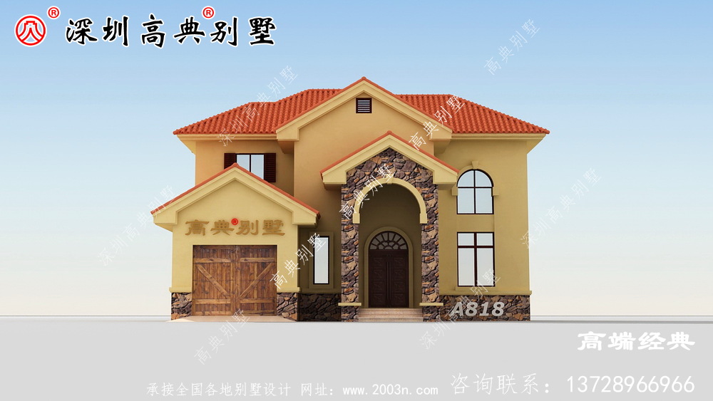占地面積小,建一棟最漂亮的二層小別墅 占地面積小,建一棟最漂亮的二層小別墅