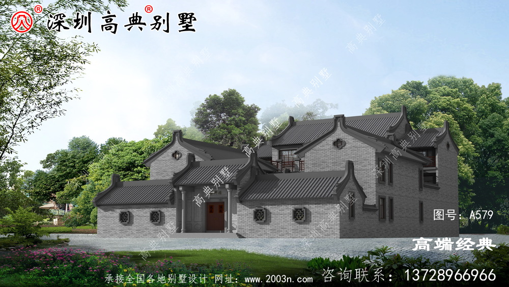 安靜沉穩的中式風格深受農村朋友的喜好
