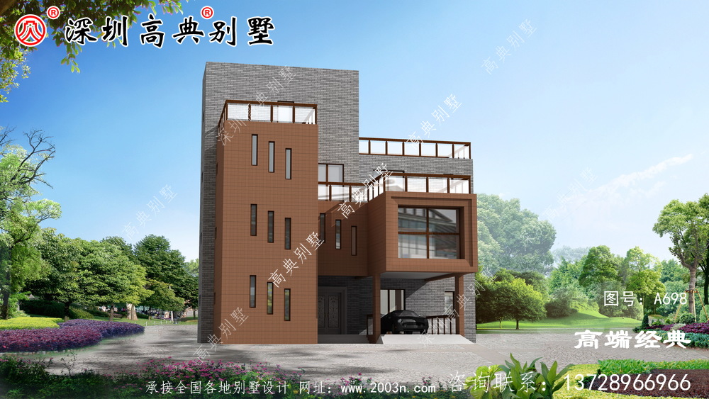 農(nóng)村別墅的地位越來越高，特別是現(xiàn)代風(fēng)格脫穎而出