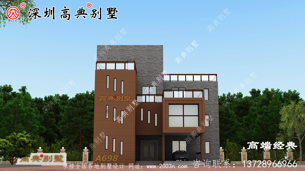 農(nóng)村別墅的地位越來越高，特別是現(xiàn)代風(fēng)格脫穎而出