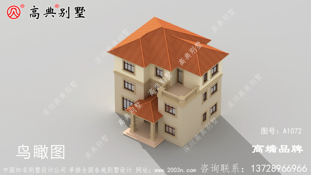 美觀大氣的鄉村別墅設計圖,室內布局深得我心