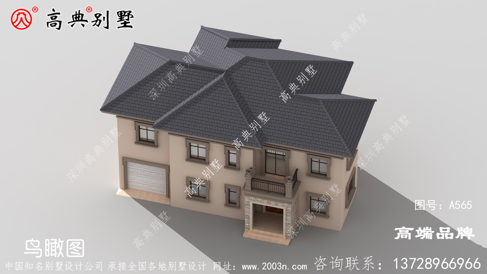 建一簡歐兩層戶型圖,生活品味遙遙領先