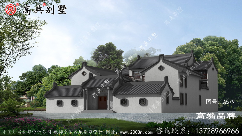 對稱的傳統結構完美呈現東方雅韻