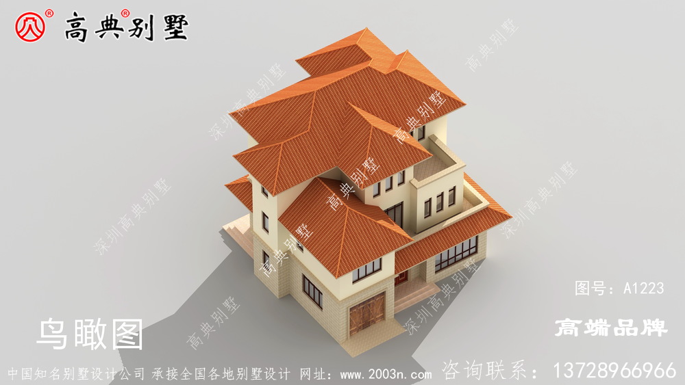 我的別墅建起來村里都說好看，鄰居準備照著我家的款式建
