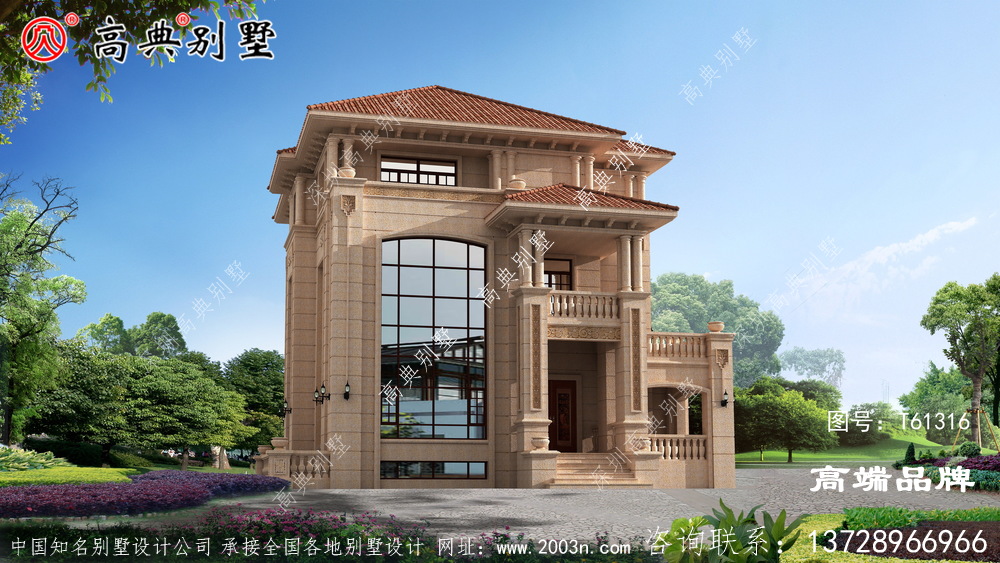 二樓陽臺(tái)的景觀很好的沐浴陽光,適合很多家庭建設(shè)