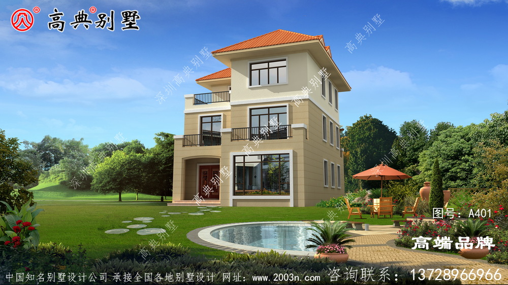 農村建房不比豪華,簡單大氣實用就好