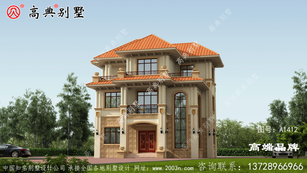 三層別墅設(shè)計(jì)圖，不但漂亮又實(shí)用