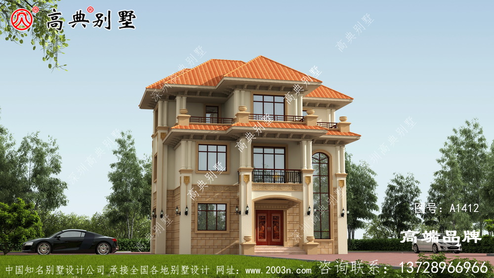 三層別墅設(shè)計(jì)圖，不但漂亮又實(shí)用