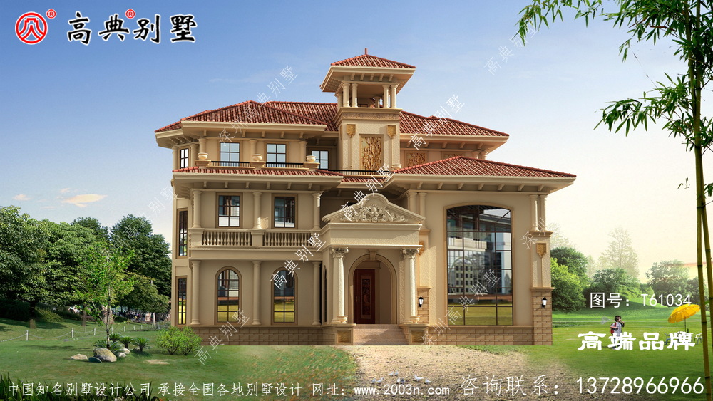坡屋頂設(shè)計具有輕便和空間延伸的功能更加美觀