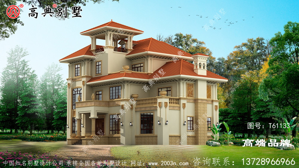 這套別墅外觀層次分明,有超強(qiáng)的現(xiàn)代感