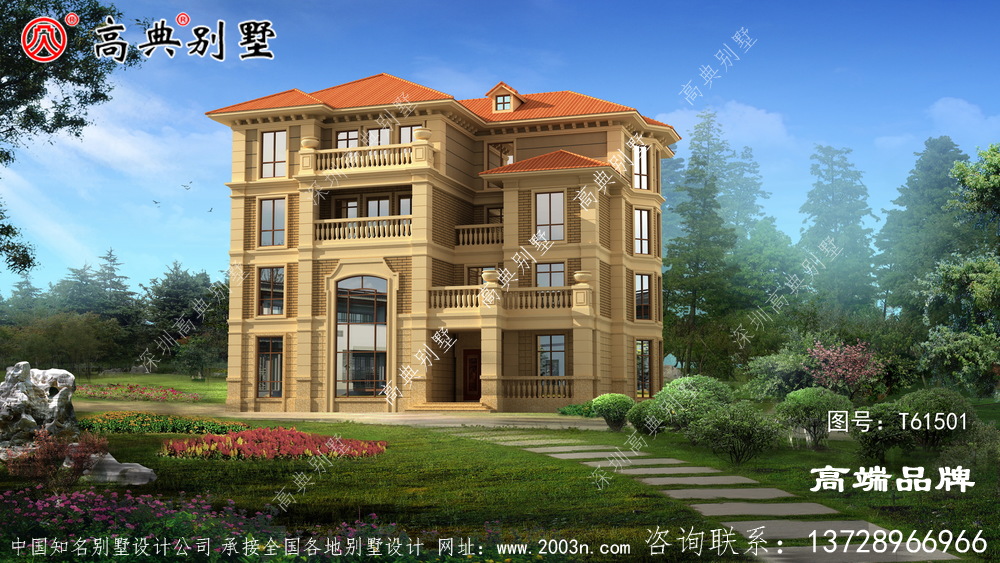 農(nóng)村大戶型別墅功能齊全,實用又好看