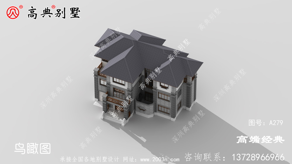 大戶型三層中式住宅,親朋好友來訪不怕沒地住