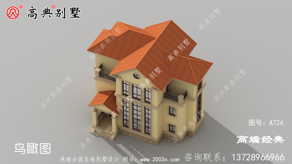 農村復式三層別墅,每一處細節都彰顯你的品位