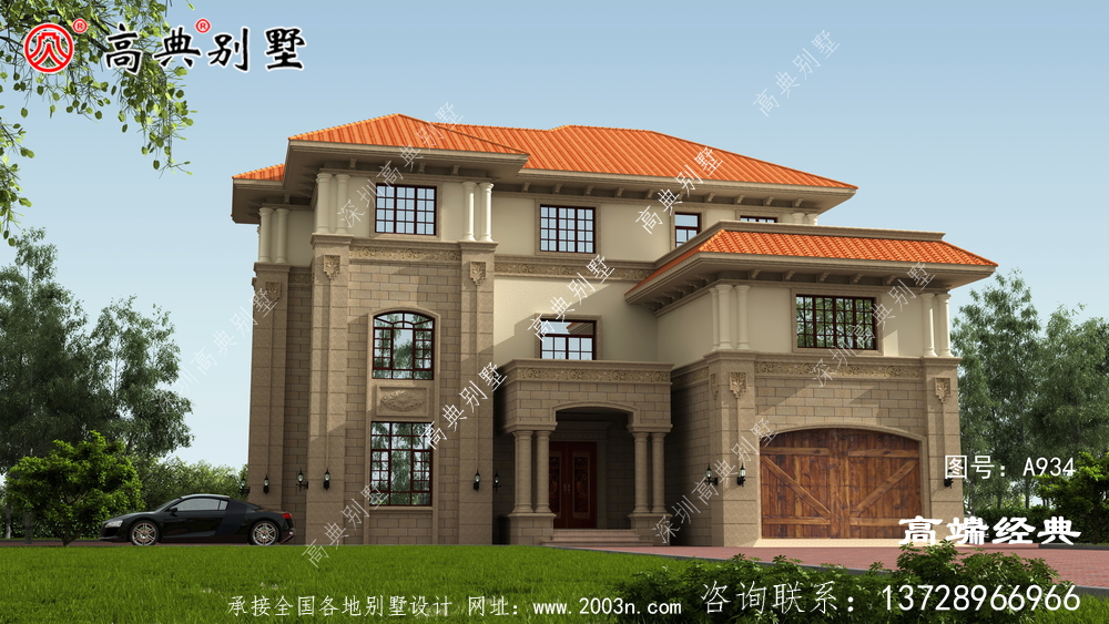 歐式自建別墅,外觀簡潔大方,布局十分實用 歐式自建別墅,外觀簡潔大方,布局十分實用