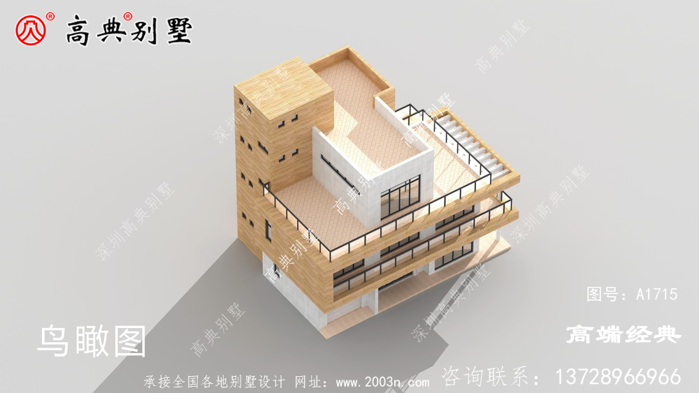 現代風格，優美的門廊給人大氣之感