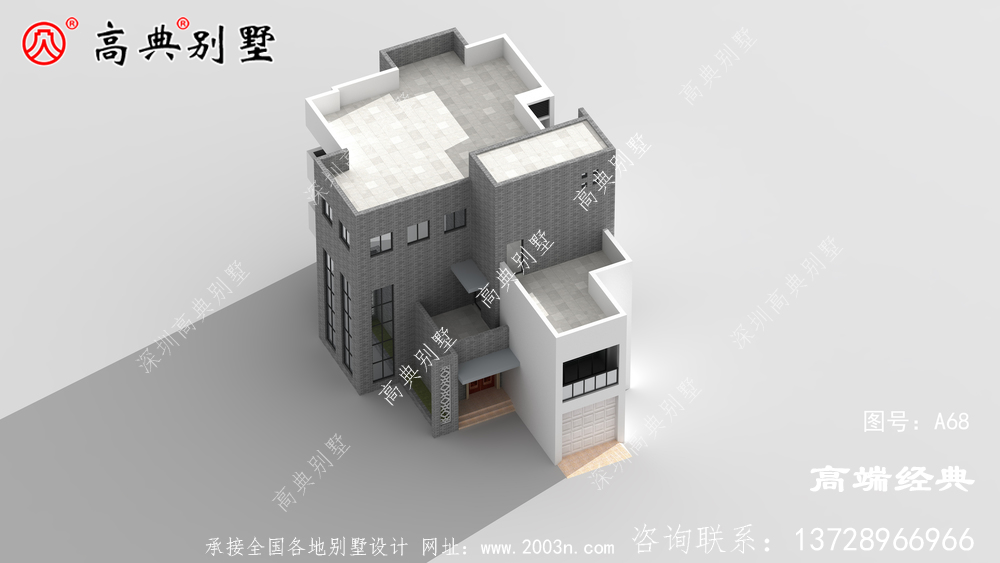 鄉(xiāng)村自建四層現(xiàn)代別墅設(shè)計圖紙，在農(nóng)村這套最受歡迎，南方北方都可以建